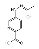 2-Pyridinecarboxylicacid,5-(2-acetylhydrazino)-(9CI) Structure