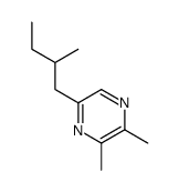 2,3-二甲基-5-(2-甲基丁基)吡嗪结构式