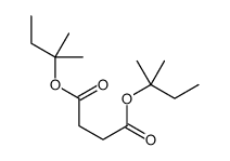 bis(2-methylbutan-2-yl) butanedioate结构式