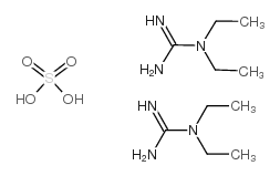 1,1-diethylguanidine sulfate Structure