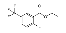 ethyl 2-fluoro-5-(trifluoromethyl)benzoate结构式