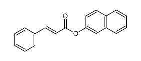 cinnamic acid naphthyl ester Structure