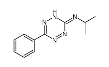 6-phenyl-N-propan-2-yl-1,2,4,5-tetrazin-3-amine Structure