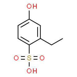 Benzenesulfonic acid, 2-ethyl-4-hydroxy- (9CI) Structure
