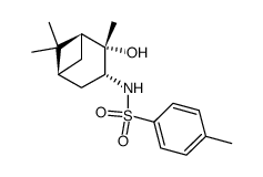 (1S,2S,3R)-2α-hydroxy-3α-(p-toluenesulfonamido)-pinane Structure