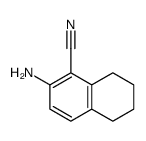 2-氨基-5,6,7,8-四氢萘-1-甲腈结构式