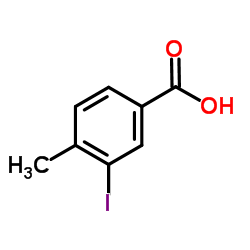 3-碘-4甲基苯甲酸结构式