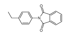 2-(4-ethylphenyl)isoindole-1,3-dione Structure