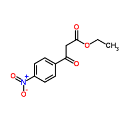 Ethyl 3-(4-nitrophenyl)-3-oxopropanoate Structure