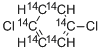1,4-二氯苯-ul-14C结构式