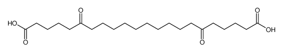 6,17-dioxo-docosanedioic acid Structure