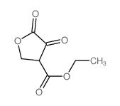 ethyl 4,5-dioxooxolane-3-carboxylate结构式