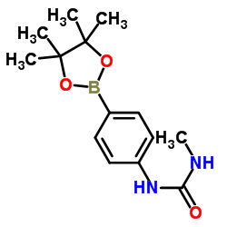 4-(3-甲基脲基)苯硼酸,频哪醇酯图片
