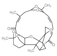 9.beta.,10.beta.-Epoxyroridin H结构式