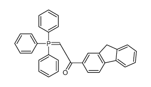 1-(9H-fluoren-2-yl)-2-(triphenyl-λ5-phosphanylidene)ethanone Structure