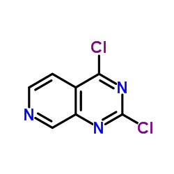 2,4-二氯吡啶并[3,4-d]嘧啶结构式