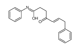 4-oxo-N,7-diphenylhept-5-enamide结构式