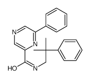 N-(2-methyl-2-phenylpropyl)-6-phenylpyrazine-2-carboxamide Structure