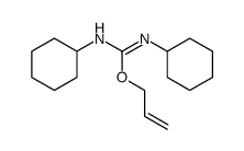 O-allyl-N,N'-dicyclohexyl isourea结构式