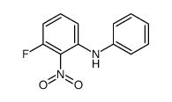 3-氟-2-硝基-n-苯基苯胺结构式