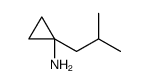 Cyclopropanamine, 1-(2-methylpropyl)结构式
