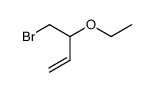 ethyl-(1-bromomethyl-allyl)-ether结构式