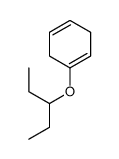 1-pentan-3-yloxycyclohexa-1,4-diene结构式
