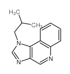 1-(2-methylpropyl)-1H-imidazo[4,5-c]quinoline structure