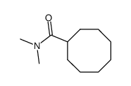 N,N-Dimethyl-cyclooctancarbonsaeure-amid结构式