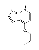 4-Propoxy-1H-pyrrolo[2,3-b]pyridine结构式