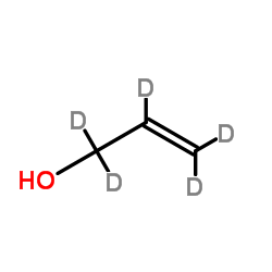丙烯醇-D5结构式