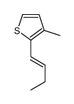 2-but-1-enyl-3-methylthiophene结构式