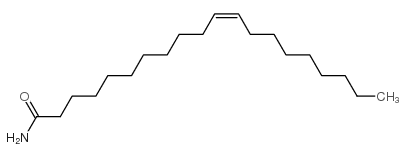 cis-11-Eicosenamide Structure