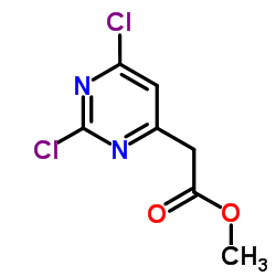 Methyl 2-(2,6-dichloropyrimidin-4-yl)acetate Structure