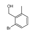 (2-Bromo-6-methylphenyl)methanol Structure