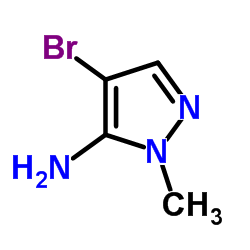 4-bromo-1-methyl-1H-pyrazol-5-amine Structure