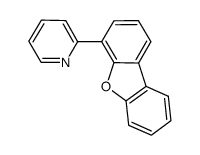2-(dibenzo[b,d]furan-4-yl)pyridine结构式