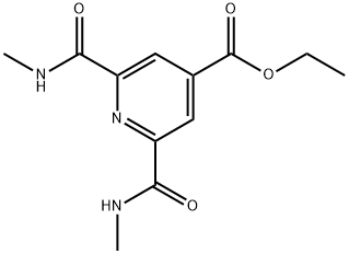 乙基2,6-双(甲基氨基甲酰基)异烟酸乙酯结构式