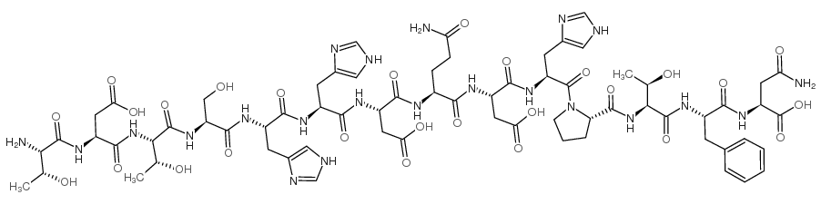 促性腺激素-释放因子(人卵巢滤泡)结构式