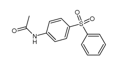 N-(4-(phenylsulfonyl)phenyl)acetamide Structure