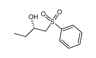 (S)-1-(phenylsulfonyl)butan-2-ol Structure