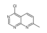 4-氯-7-甲基-吡啶并[2,3-d]嘧啶结构式