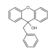 9-benzyl-9-xanthydrol结构式