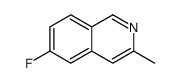6-fluoro-3-methyl-isoquinoline Structure