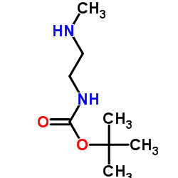 tert-Butyl (2-(methylamino)ethyl)carbamate Structure