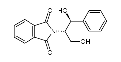 (1S,2S)-1-phenyl-2-phthalimido-propane-1,3-diol结构式