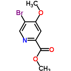 Methyl 5-bromo-4-methoxypicolinate Structure