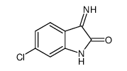 6-chloro-3-iminoindolin-2-one结构式
