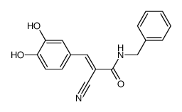 酪氨酸磷酸化抑制剂AG490结构式