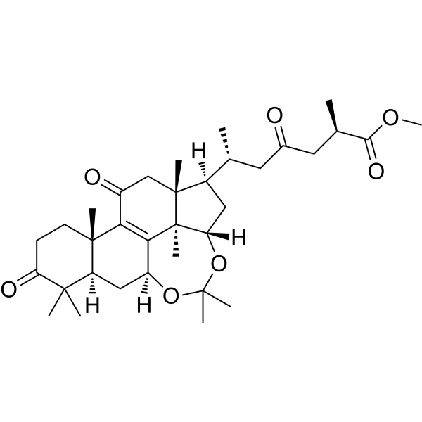 Methyl ganoderate A acetonide结构式